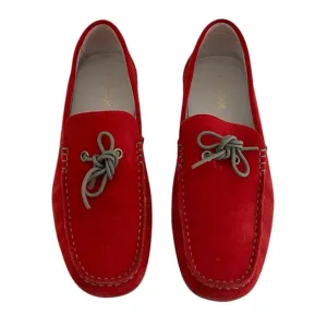 Geox Respira U Tivoli Men Slipper Moccasin Red Size EU 40/US 7