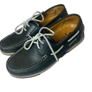 Mephisto Navy Blue Hurrikan Boat Shoes Men's Sz. 7.5 UK (US 8)